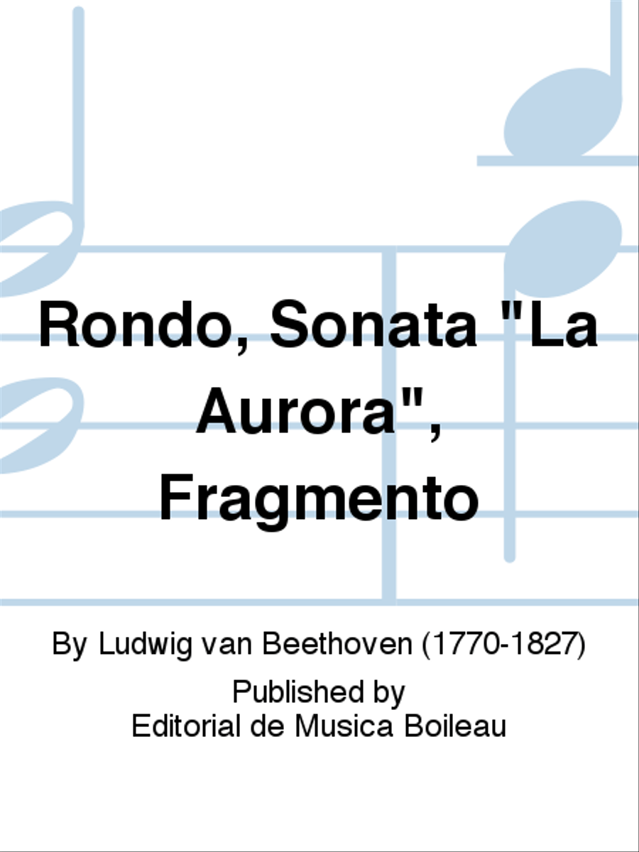 Rondo, Sonata 