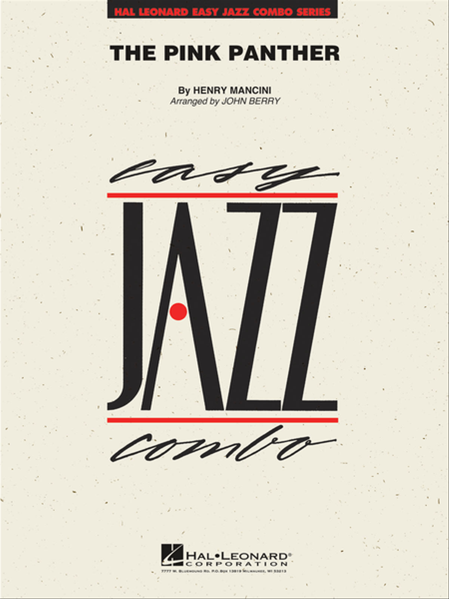 The Pink Panther Jazz Ensemble scores gallery preview page 1