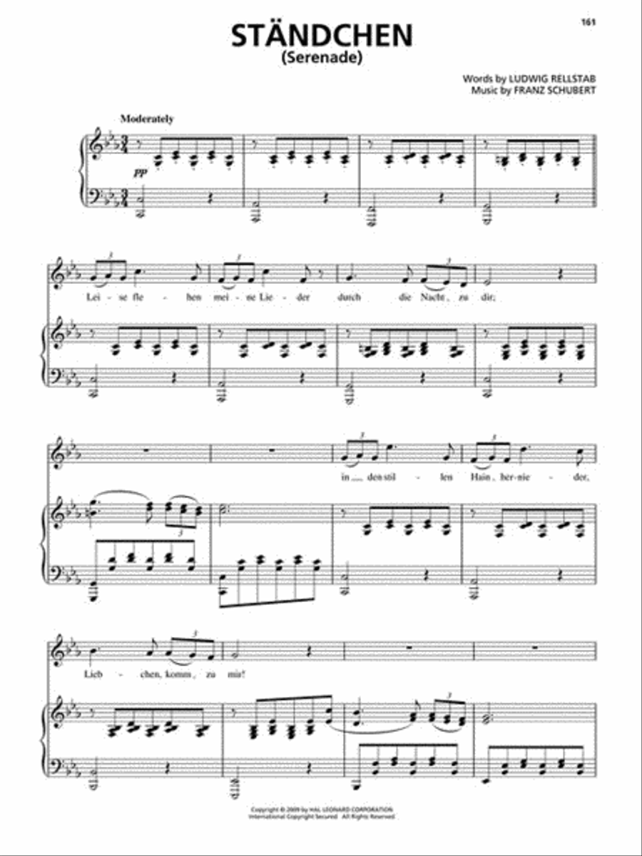 The Big Book of German Songs Piano, Vocal, Guitar scores gallery preview page 7