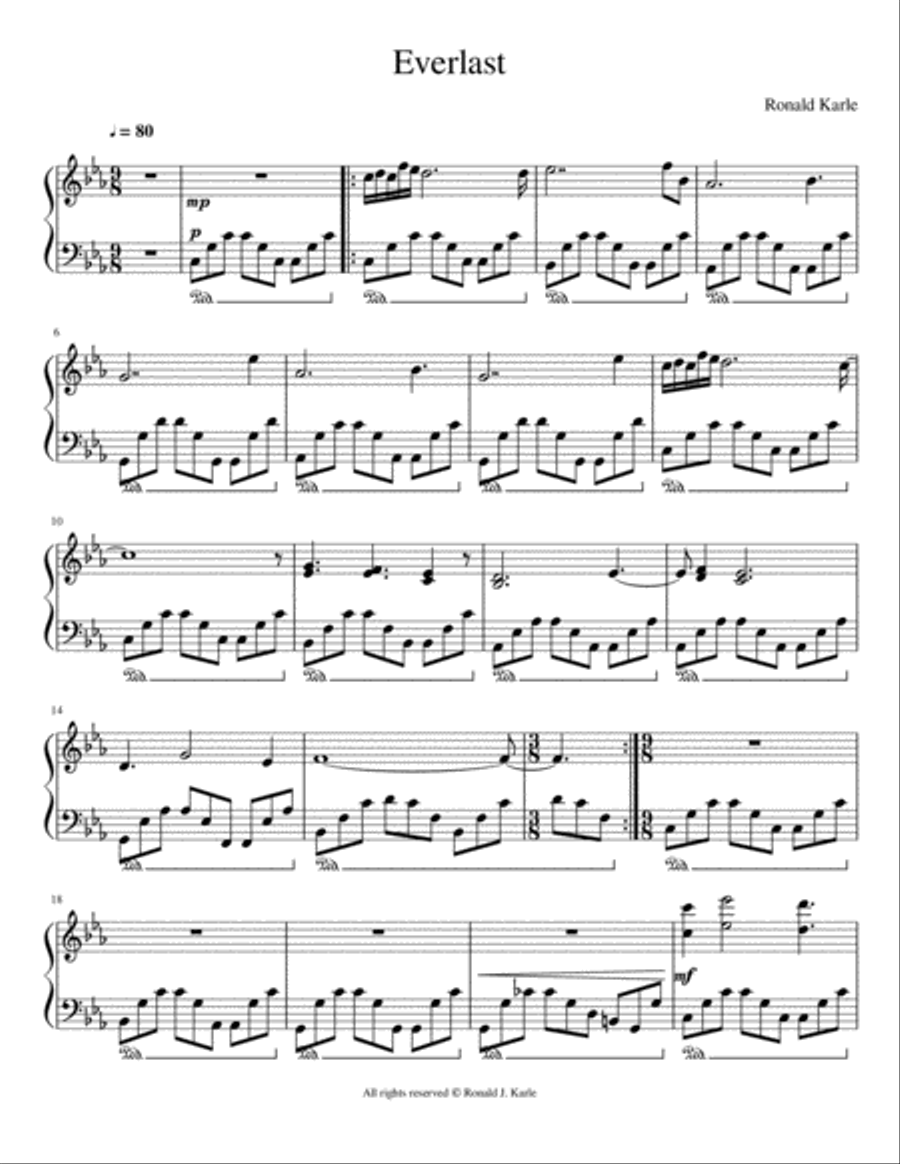 Everlast Piano Method scores gallery preview page 1