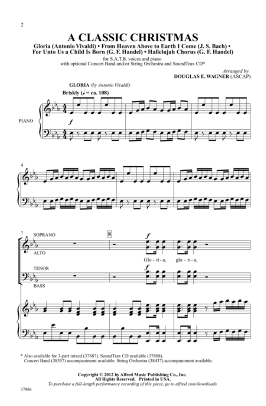 A Classic Christmas - SoundTrax CD (CD only) Choir scores gallery preview page 2