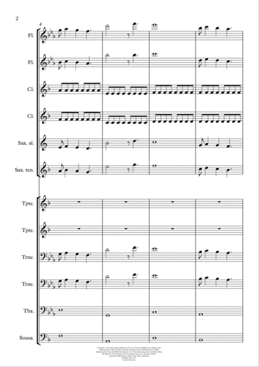 I Feel It Coming Small Ensemble scores gallery preview page 2