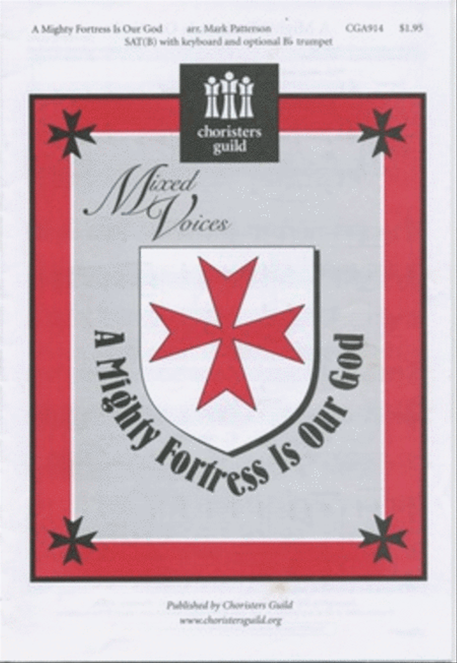 A Mighty Fortress Is Our God 4-Part scores gallery preview page 1