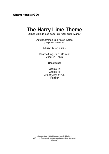 The Third Man (The Harry Lime Theme) image number null