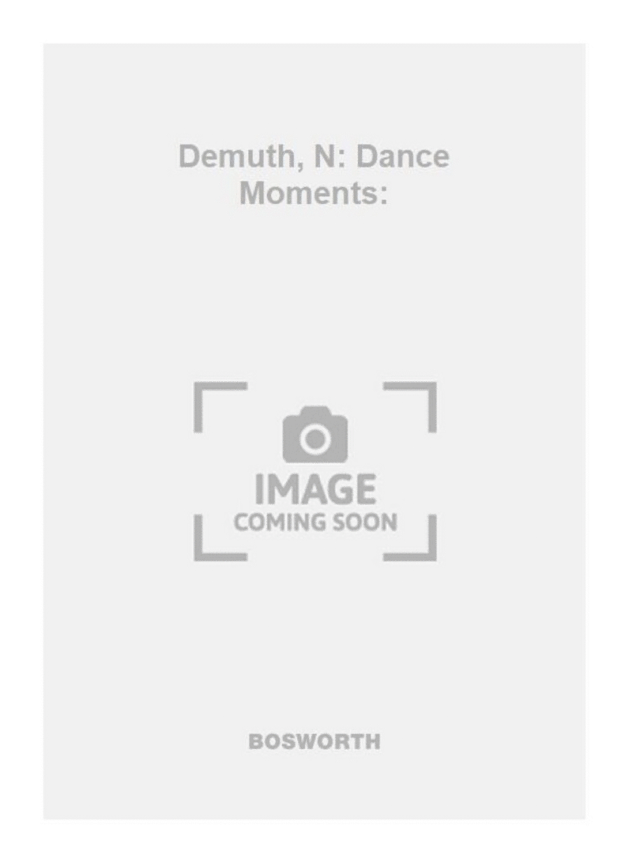Demuth, N: Dance Moments: Piano Solo scores gallery preview page 1