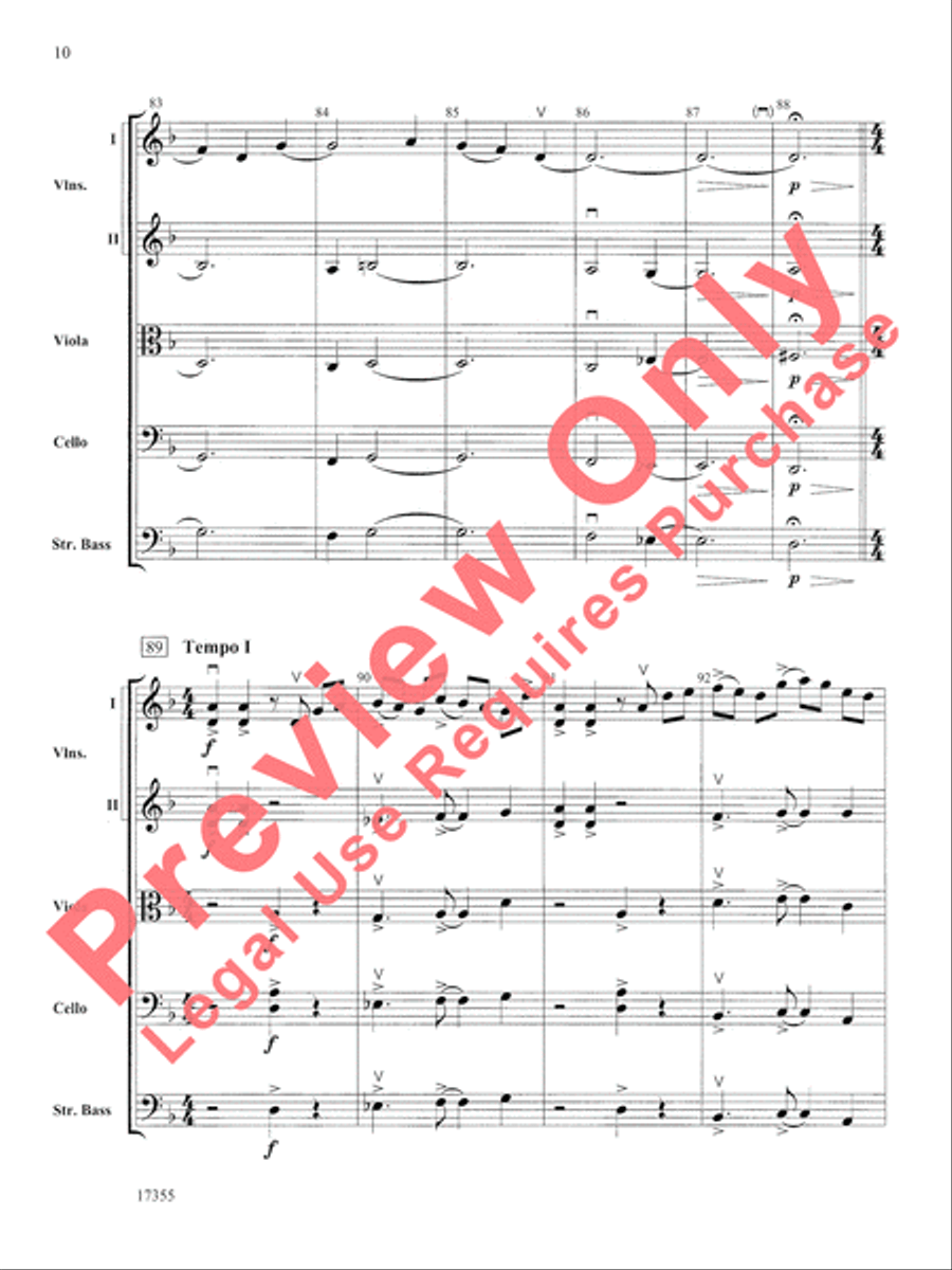 Mantras String Orchestra scores gallery preview page 11