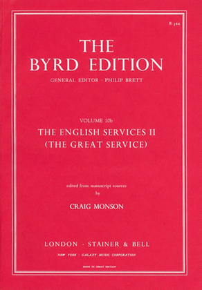 Book cover for The English Services II - (The Great Service)