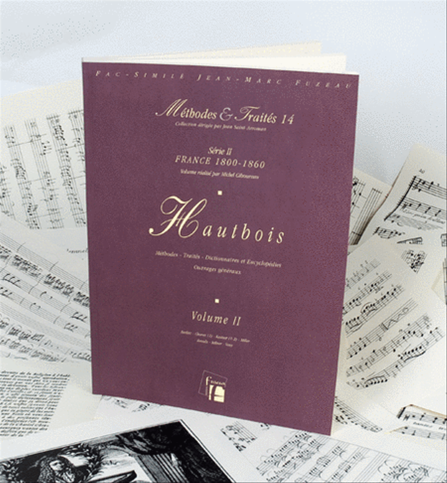 Methods & Treatises Oboe - Volume 2 - France 1800-1860 Oboe scores gallery preview page 1