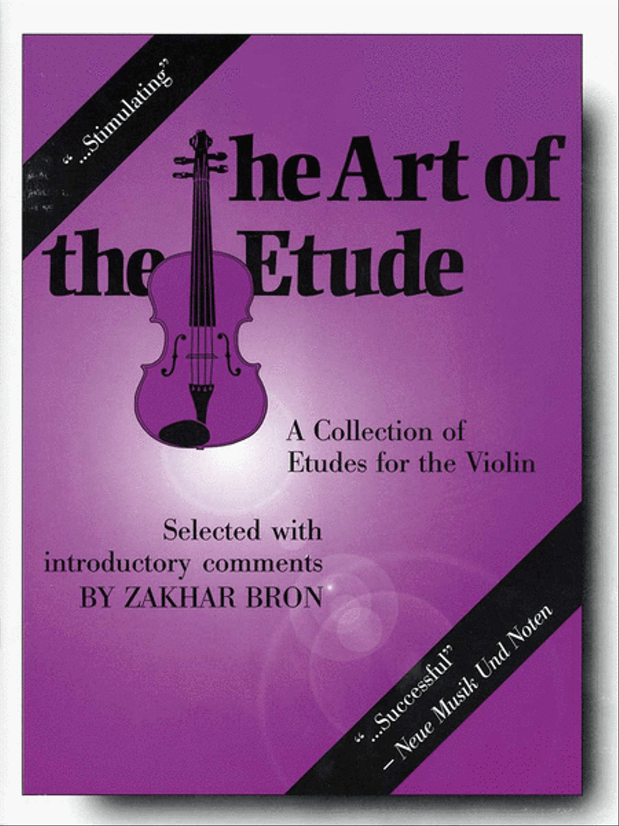 The Art of the Etude The Art of the Etude Violin scores gallery preview page 1