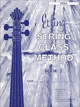 Etling String Class Method, Book 2