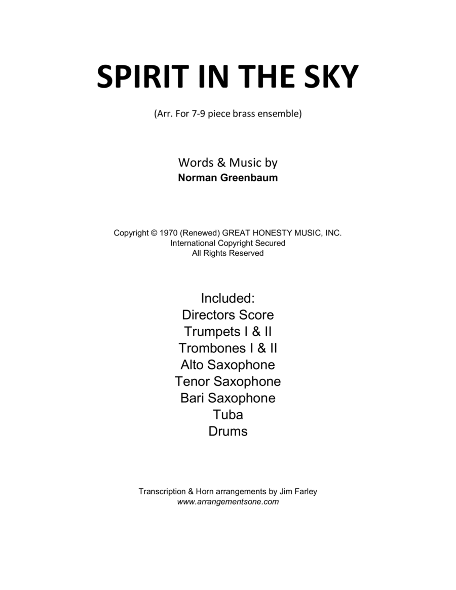 Spirit In The Sky image number null