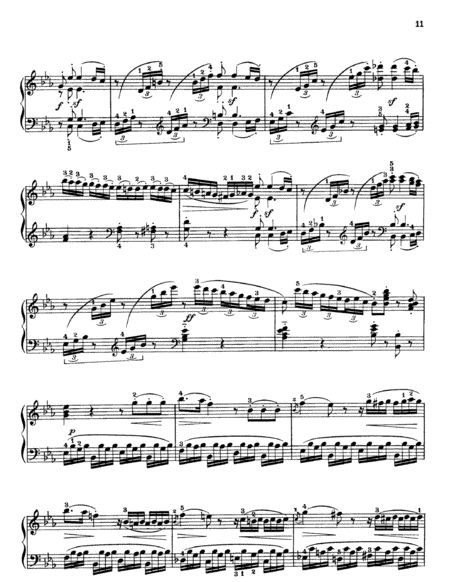 Beethoven - 2 Rondos Op 51 No 1 in C Major, Moderato e grazioso (Original Complete Version) image number null
