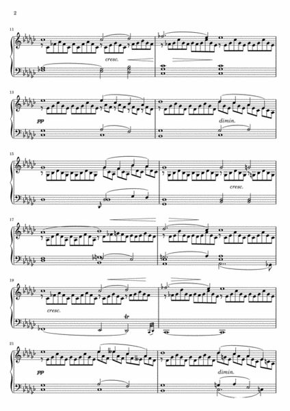 Schubert  - Four Impromptus, Op. 90, D. 899: No. 3 in Gb Major( Original Version) image number null