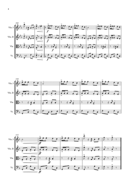 Na Golici for String Quartet image number null