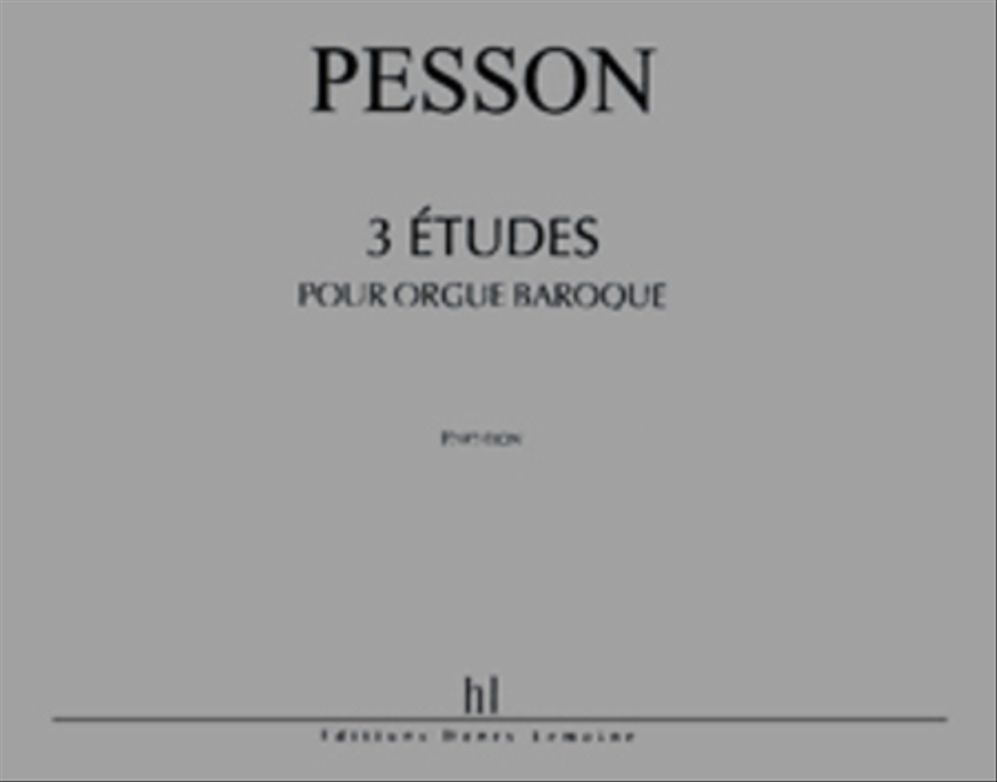 Etudes Pour Orgue Baroque (3)