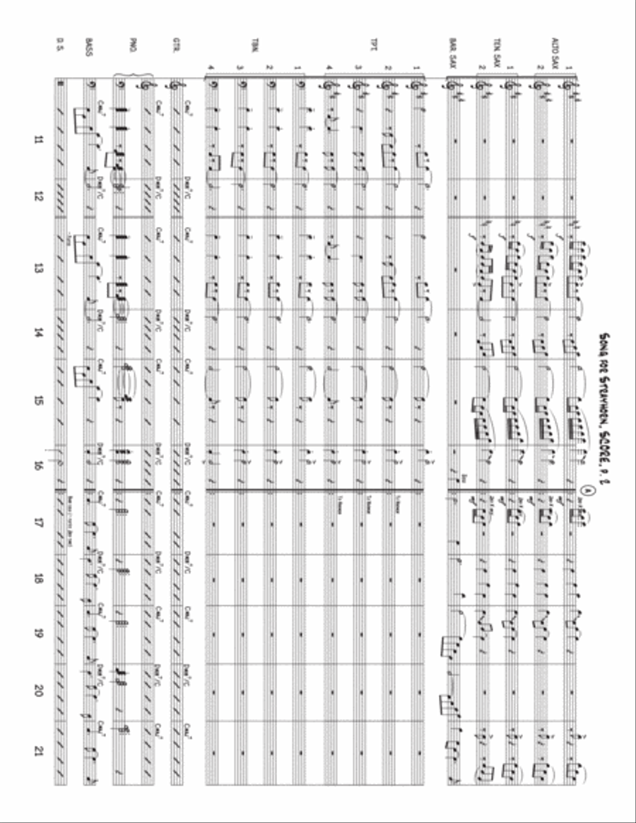 Song For Strayhorn Song For Strayhorn Jazz Ensemble scores gallery preview page 2