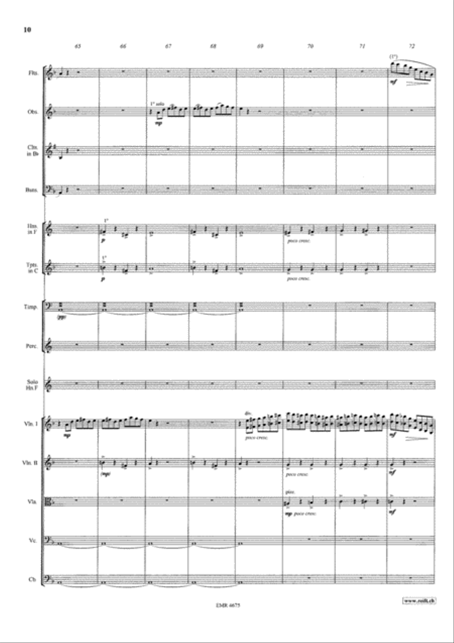 Villanelle Orchestra scores gallery preview page 11
