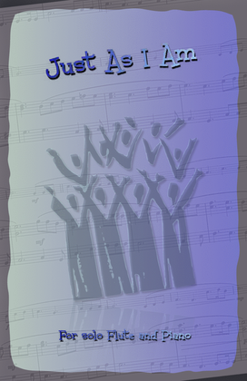 Book cover for Just As I Am, Gospel Hymn for Flute and Piano