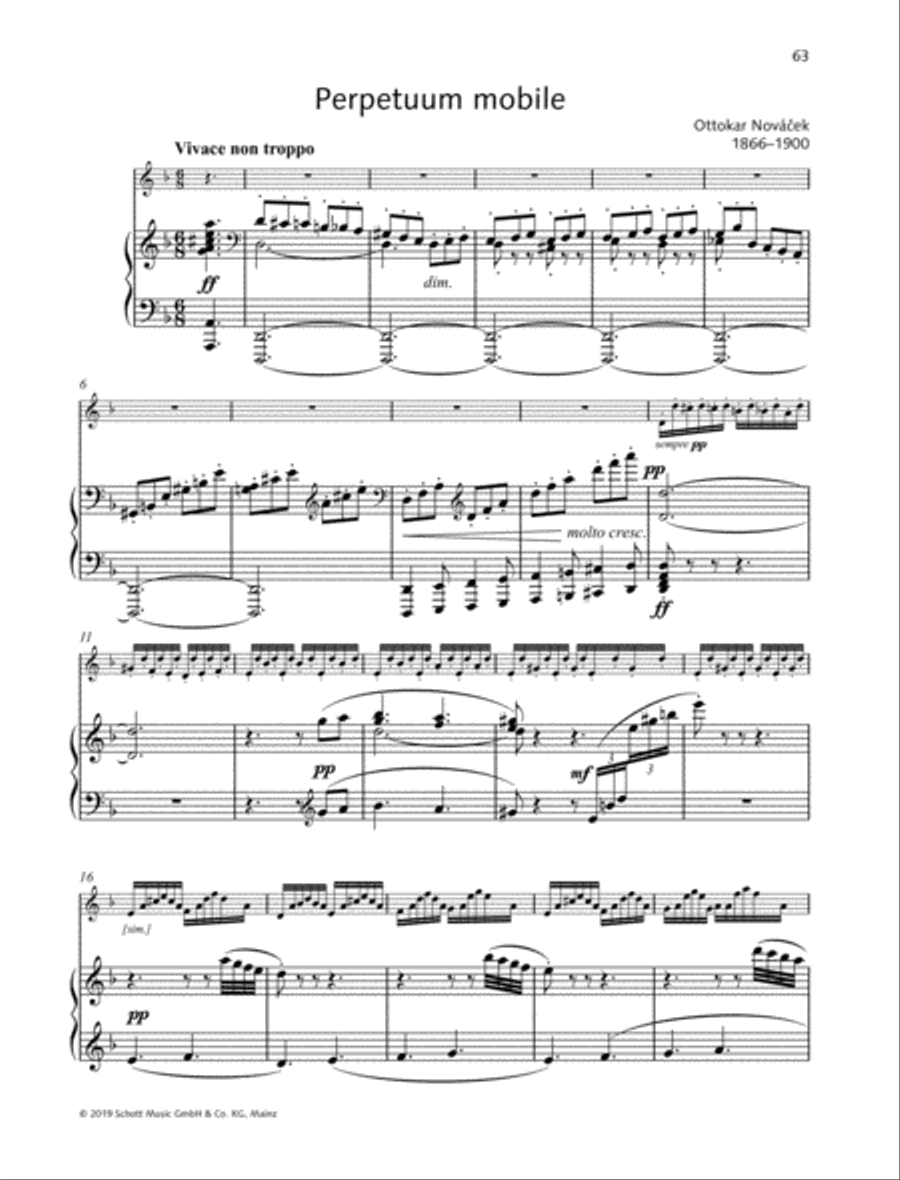 Perpetuum mobile Violin Solo scores gallery preview page 2