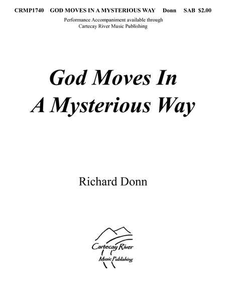 GOD MOVES IN A MYSTERIOUS WAY (SAB) image number null