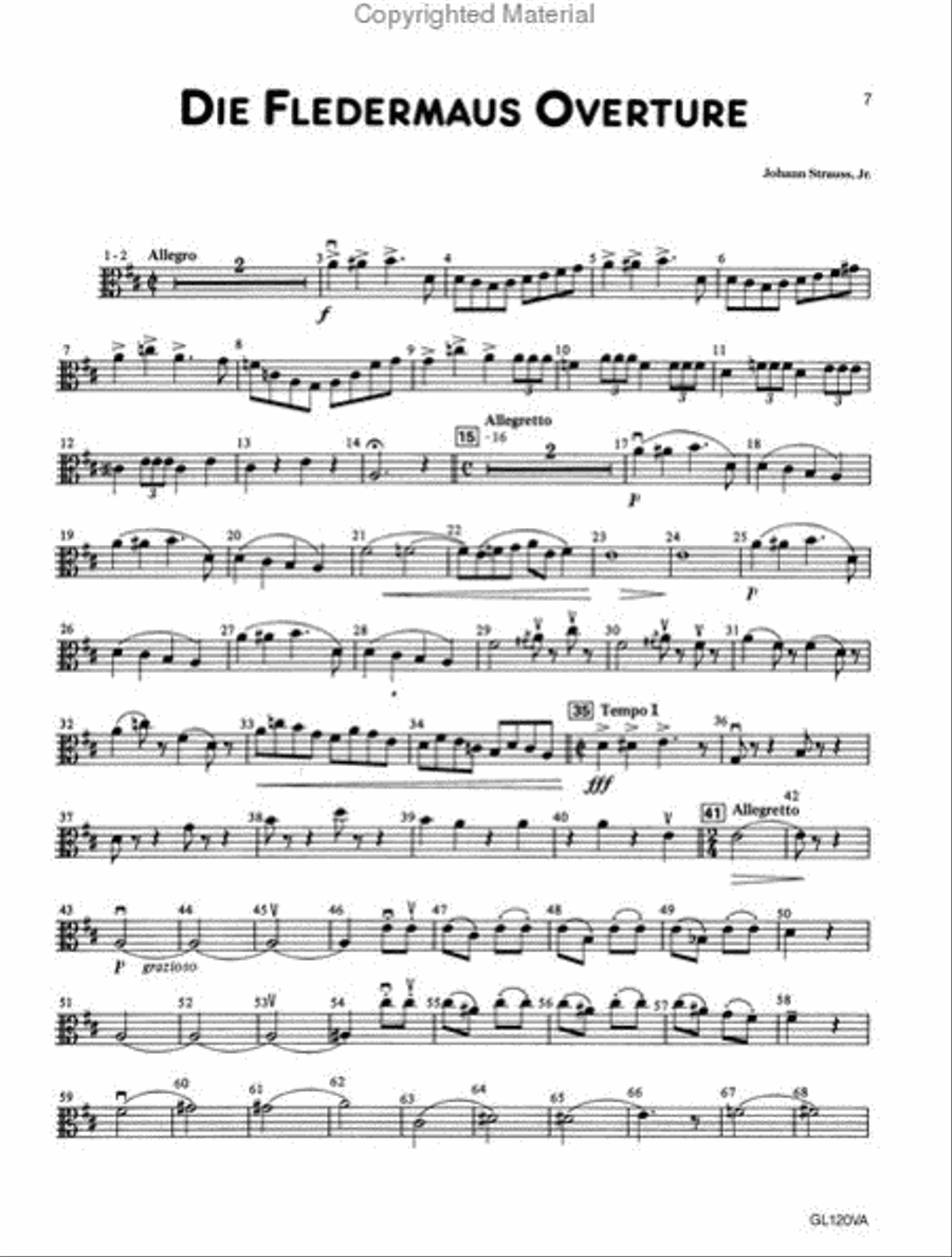 A Night At The Symphony - Viola Chamber Orchestra scores gallery preview page 3
