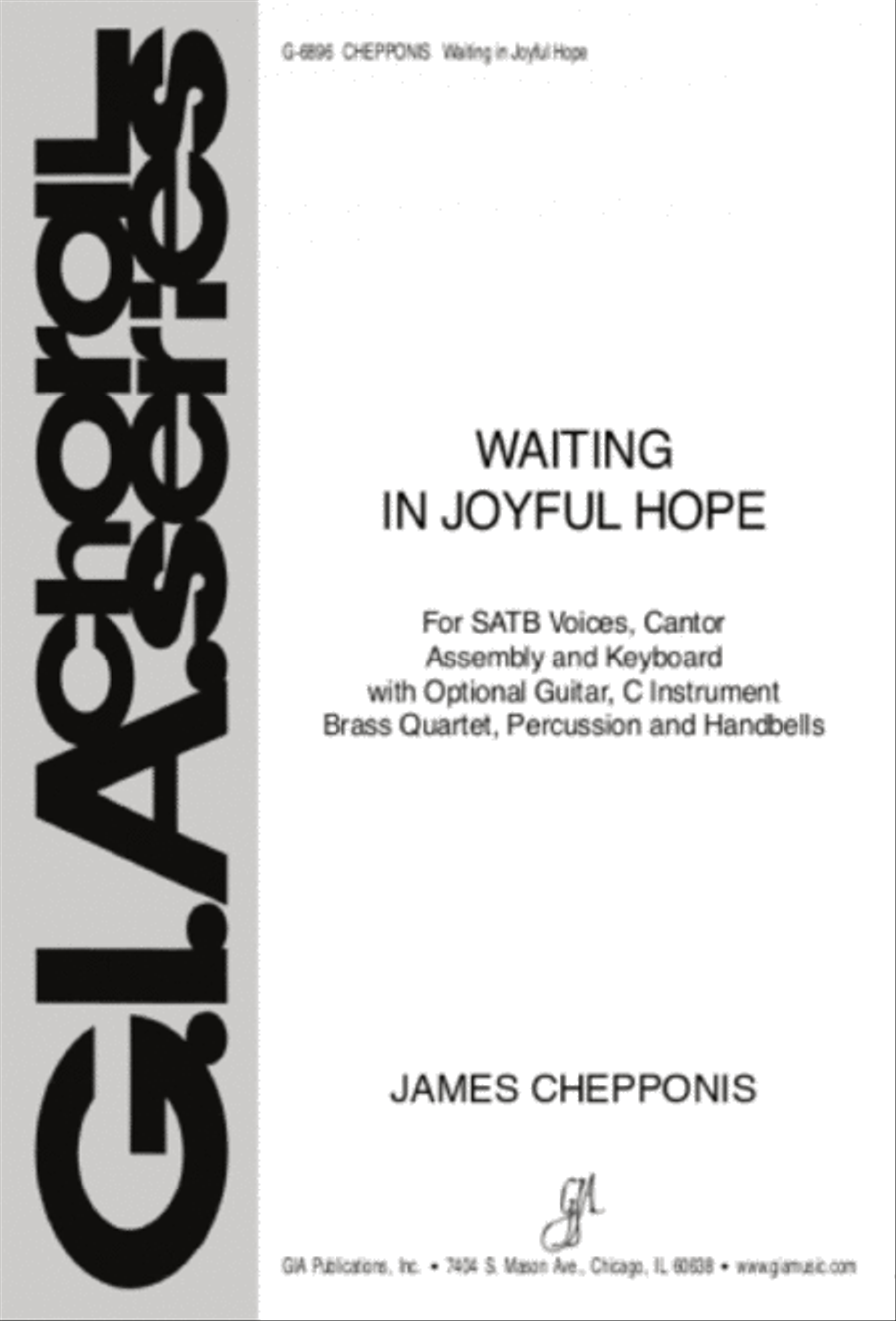 Waiting in Joyful Hope - Full Score and Parts 4-Part scores gallery preview page 1