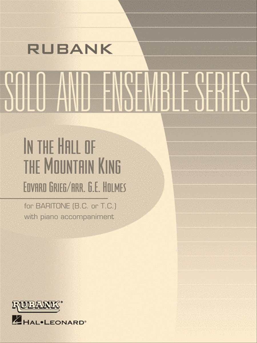 In the Hall of the Mountain King Baritone Horn scores gallery preview page 1