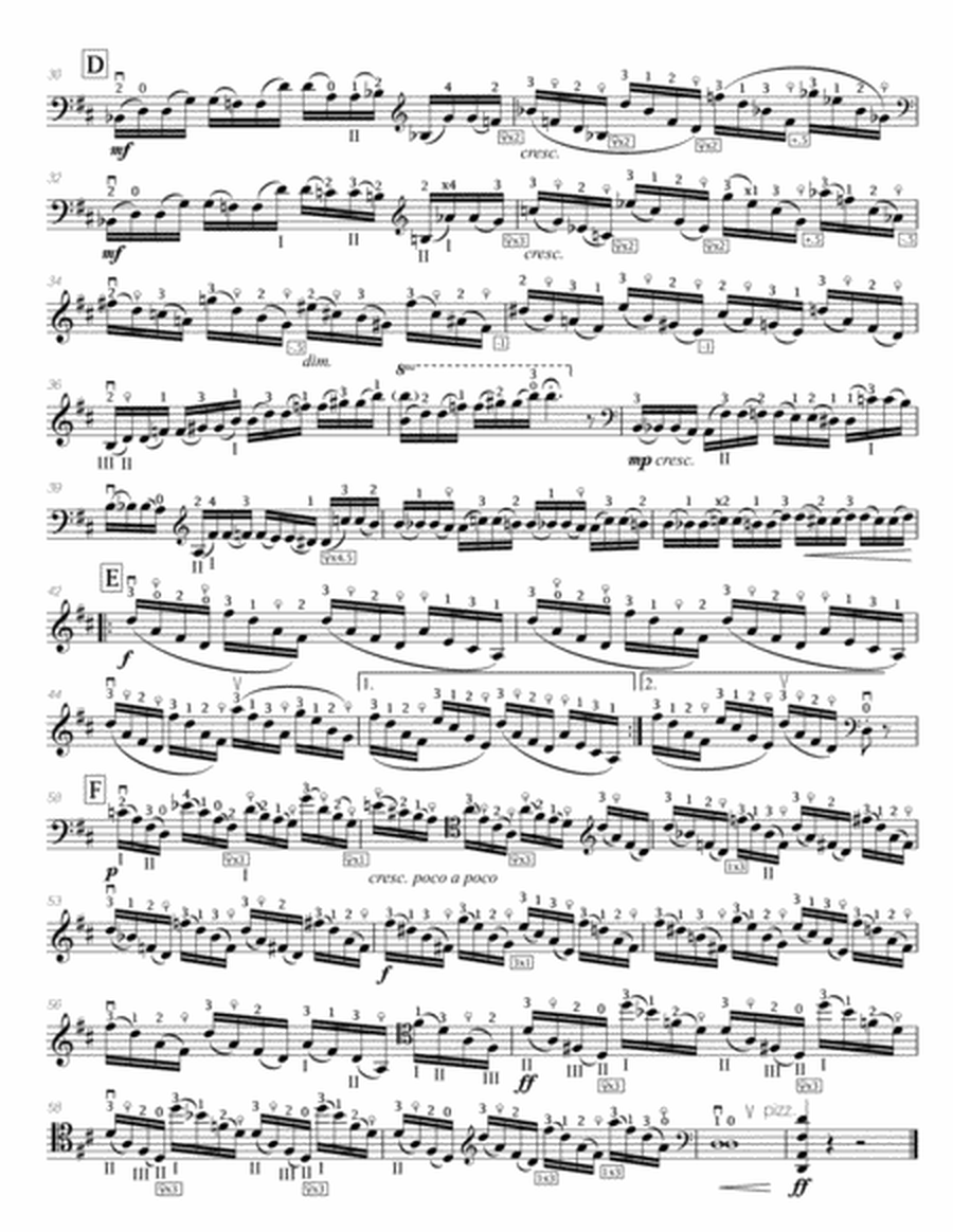 Popper (arr. Richard Aaron): Op. 73, Etude #33