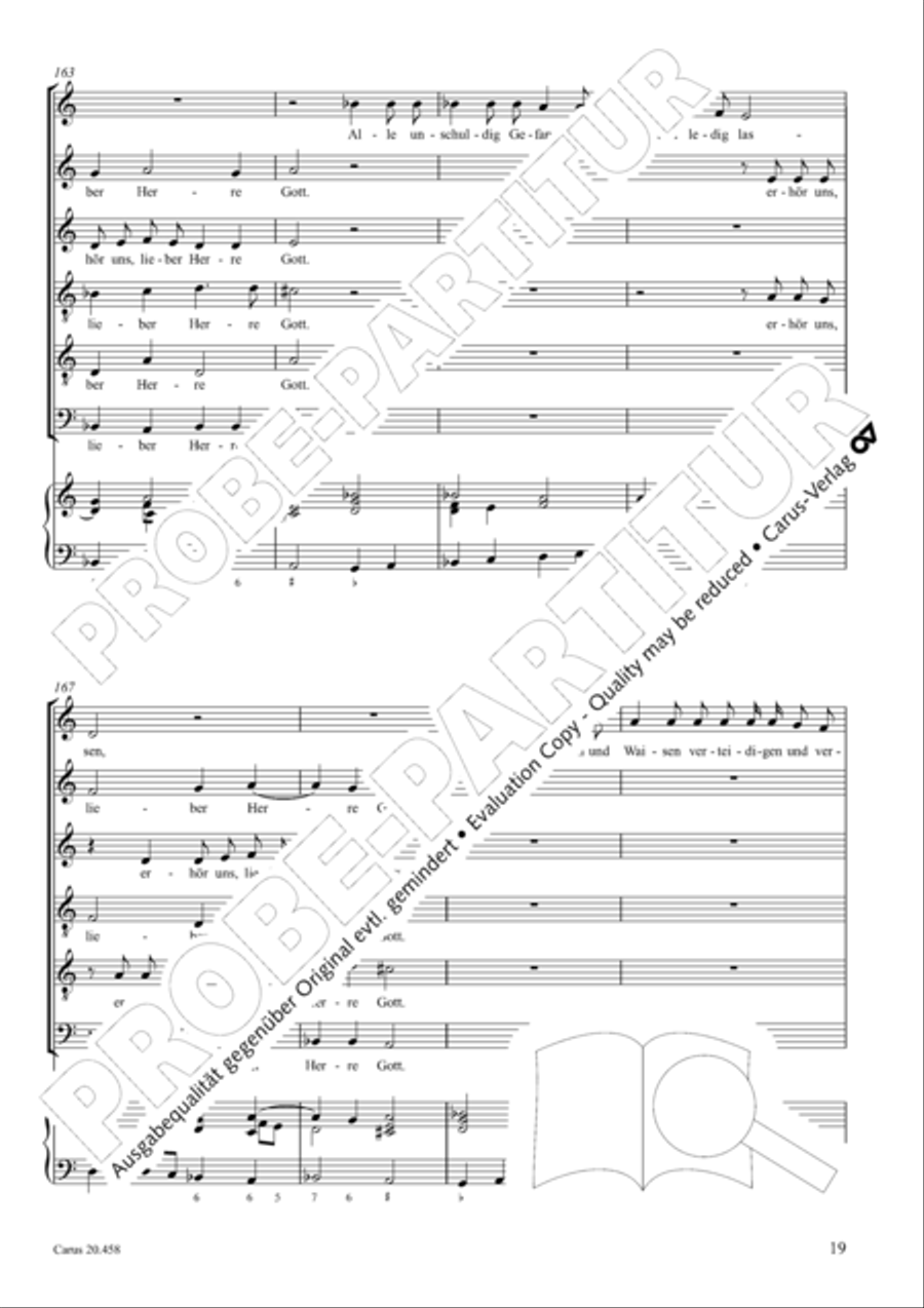 Litania SATTB scores gallery preview page 20