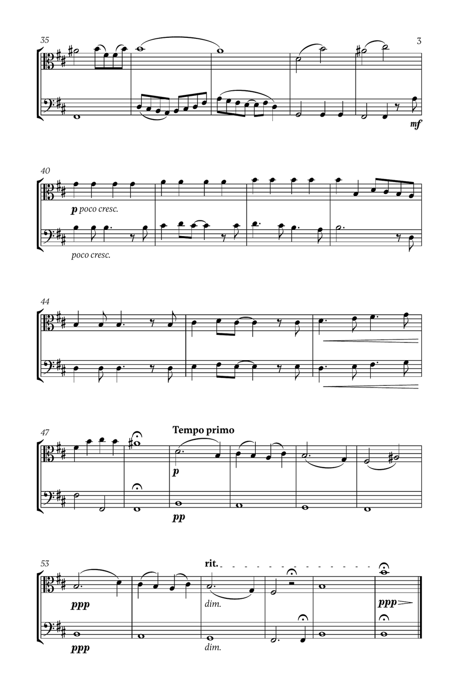 Mary, Did You Know? Bassoon scores gallery preview page 3