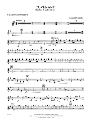 Covenant: E-flat Baritone Saxophone