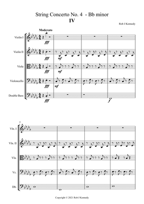 String Concerto No.4 - 4th movement - Bb minor