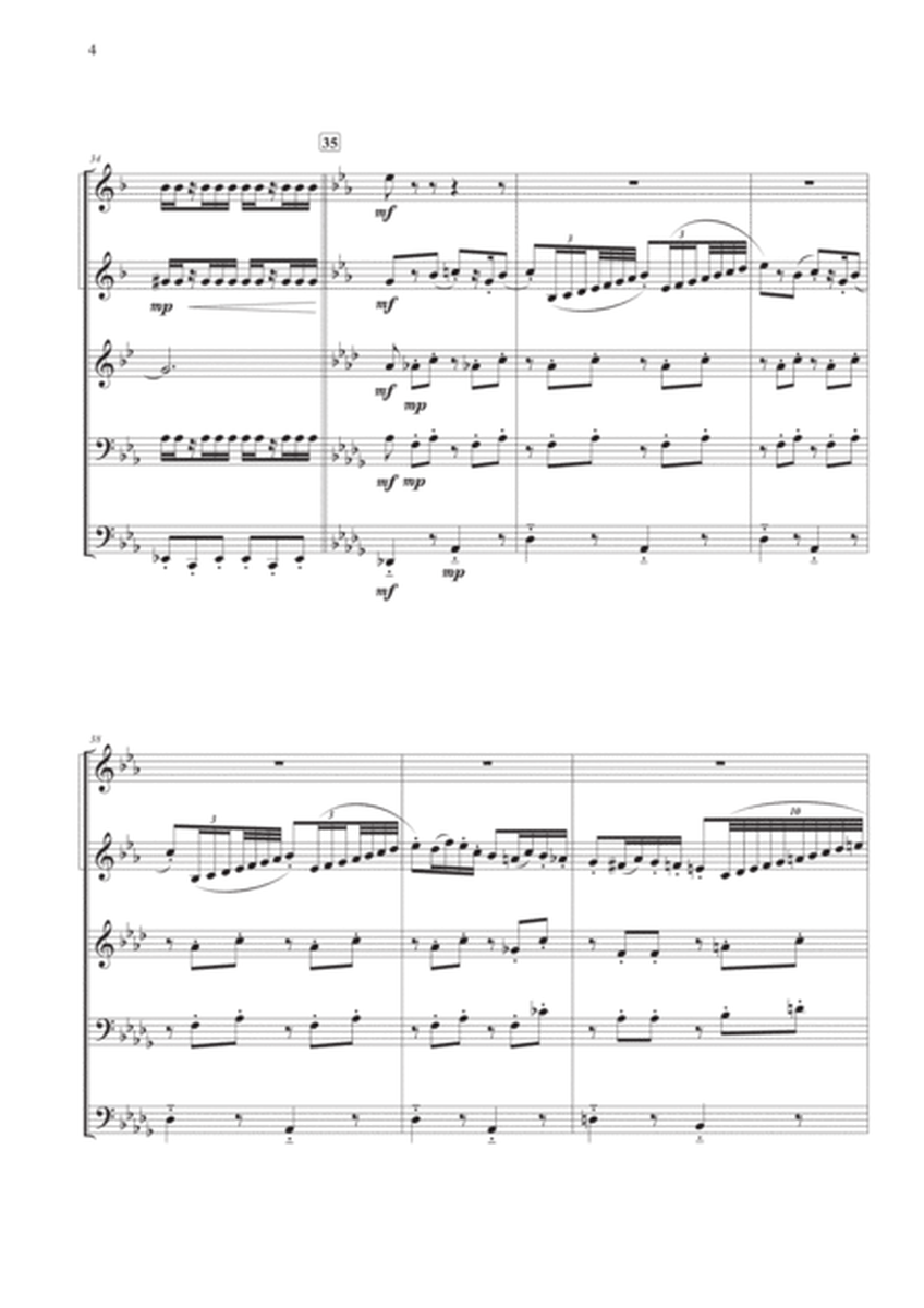 "Scene No. 2" from Swan Lake Suite for Brass Quintet image number null