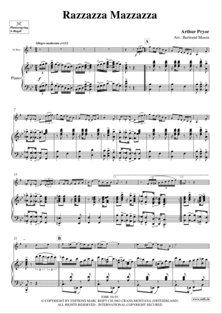 Razzazza Mazzazza Razzazza Mazzazza Voice Solo scores gallery preview page 3