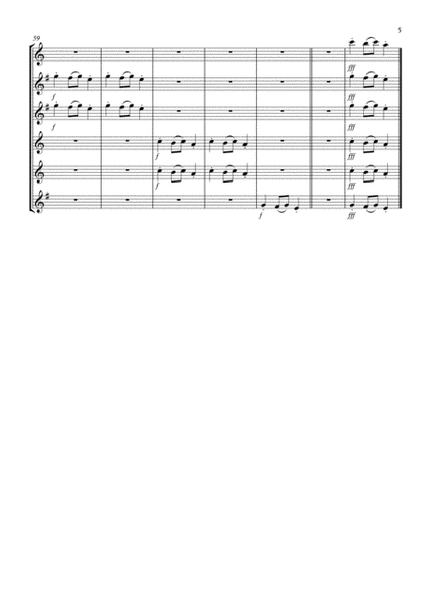 Carol of the Bells - Saxophone Ensemble SAATTB image number null