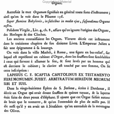 Methods & Treatises Organ - 5 Volumes - France 1600-1800