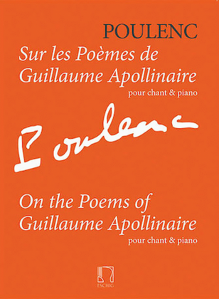 Book cover for On the Poems of Guillaume Apollinaire