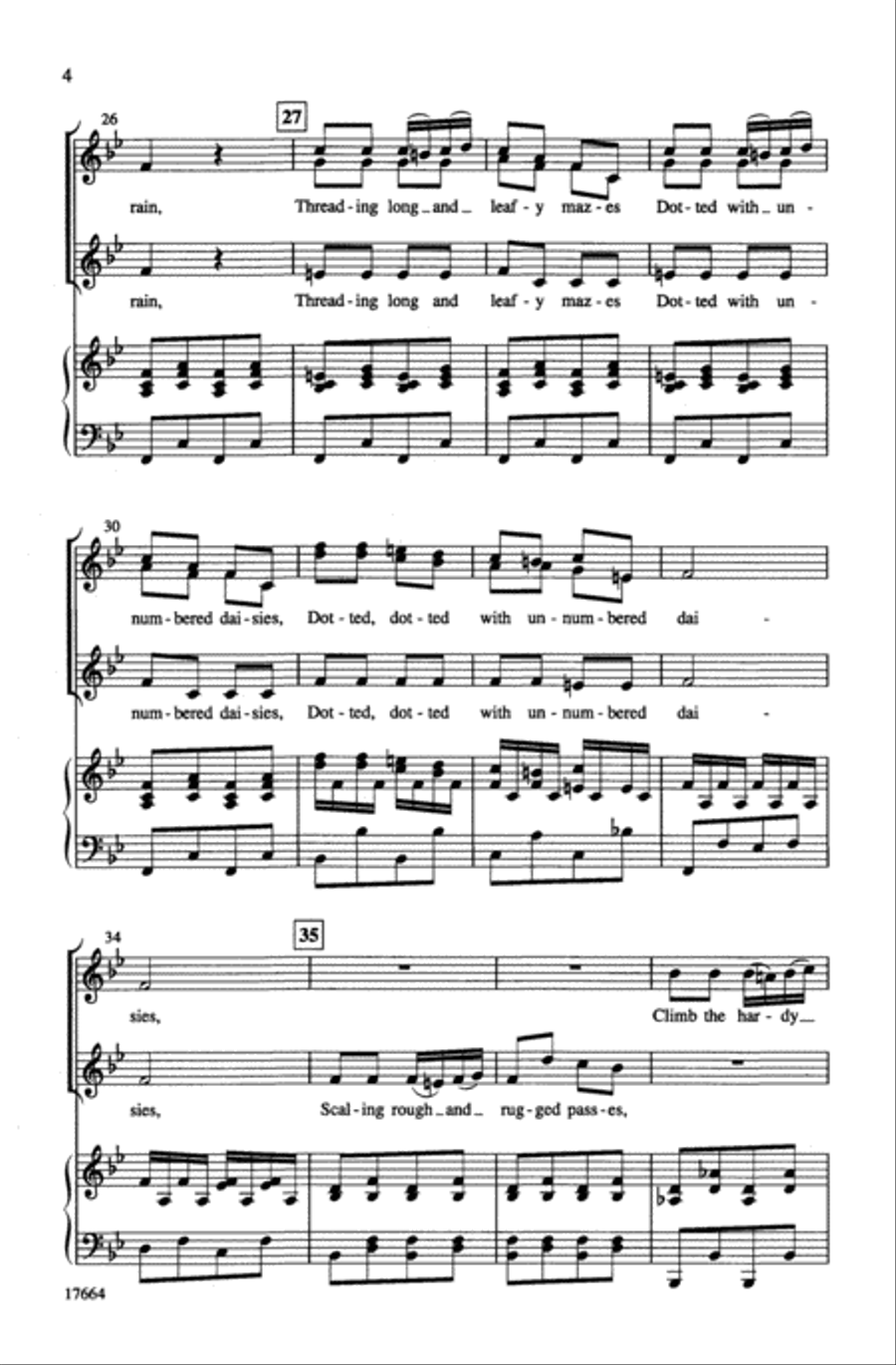 Climbing Over Rocky Mountain (from Gilbert & Sullivan's Pirates of Penzance) Choir scores gallery preview page 3