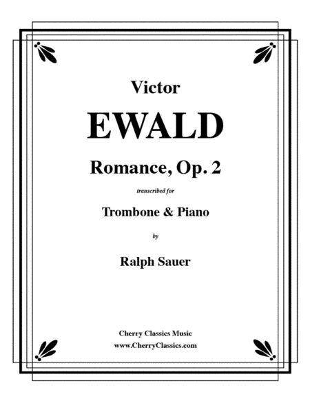 Romance, Op. 2 for Trombone & Piano