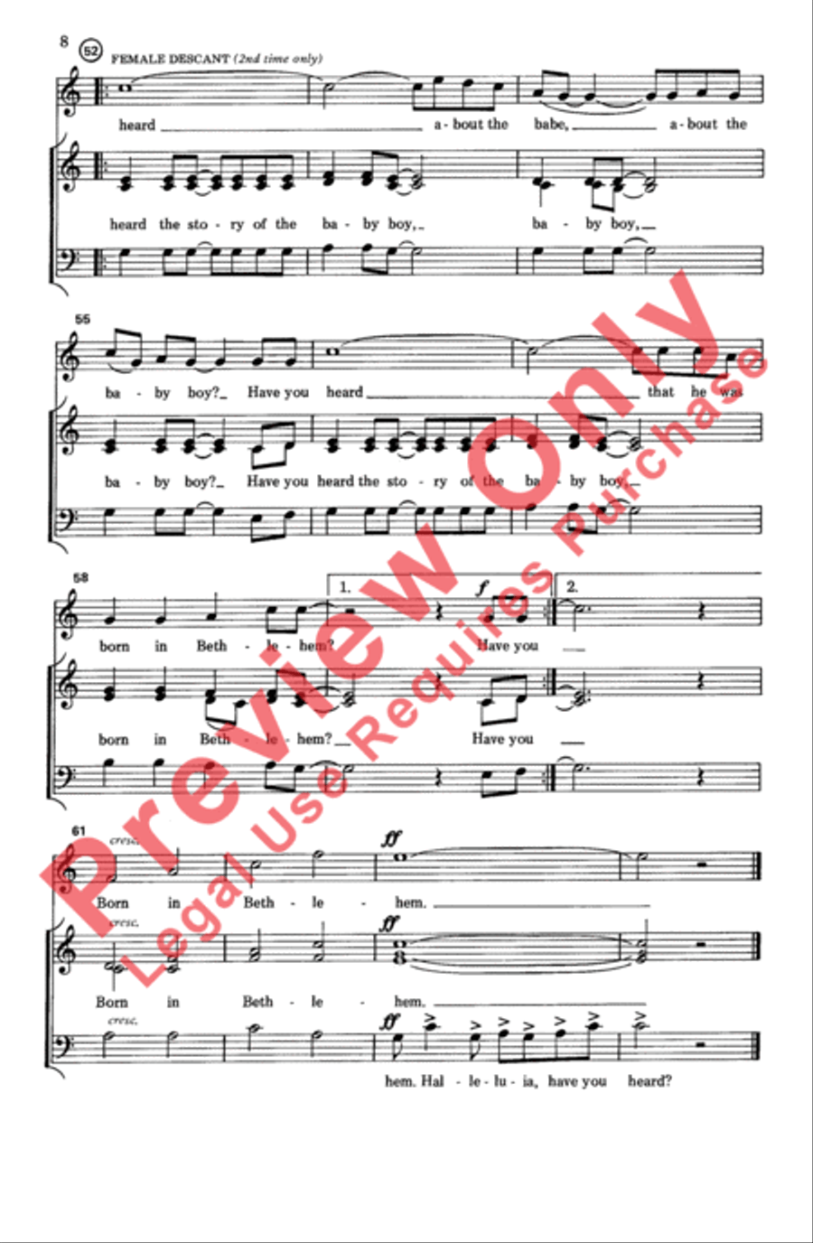 Have You Heard? Have You Heard? 3-Part scores gallery preview page 7