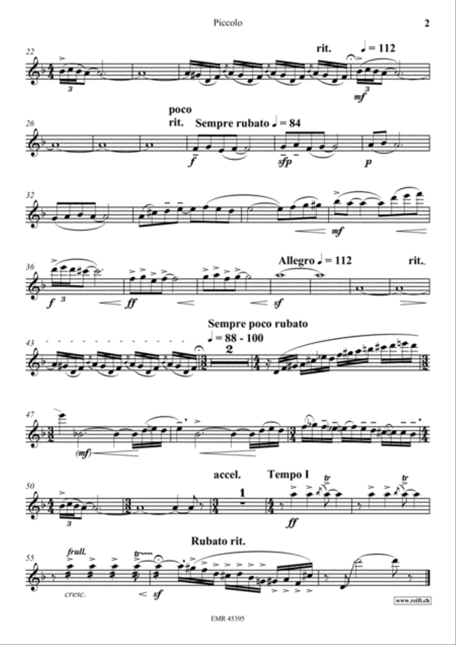 Spanish Dance Piccolo scores gallery preview page 3