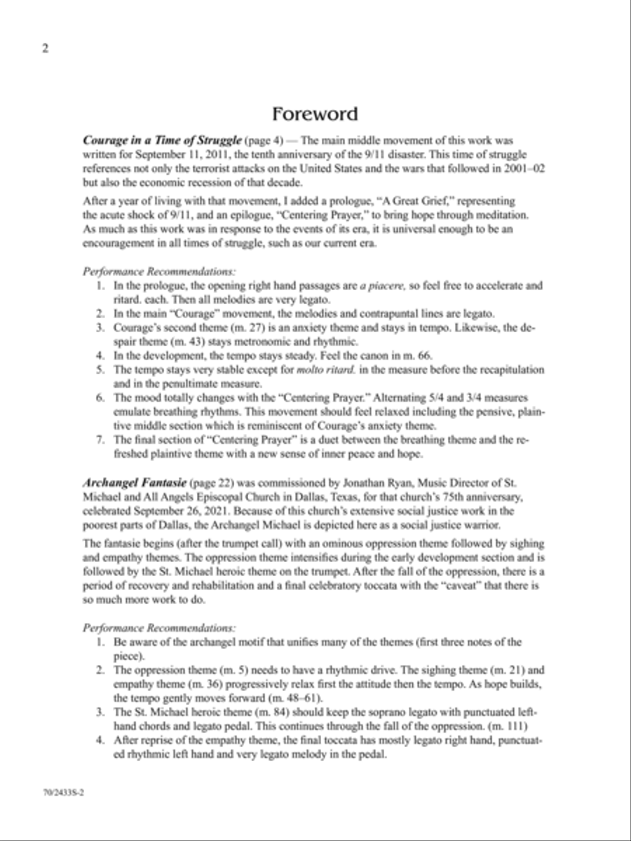 Courage in a Time of Struggle Organ scores gallery preview page 2