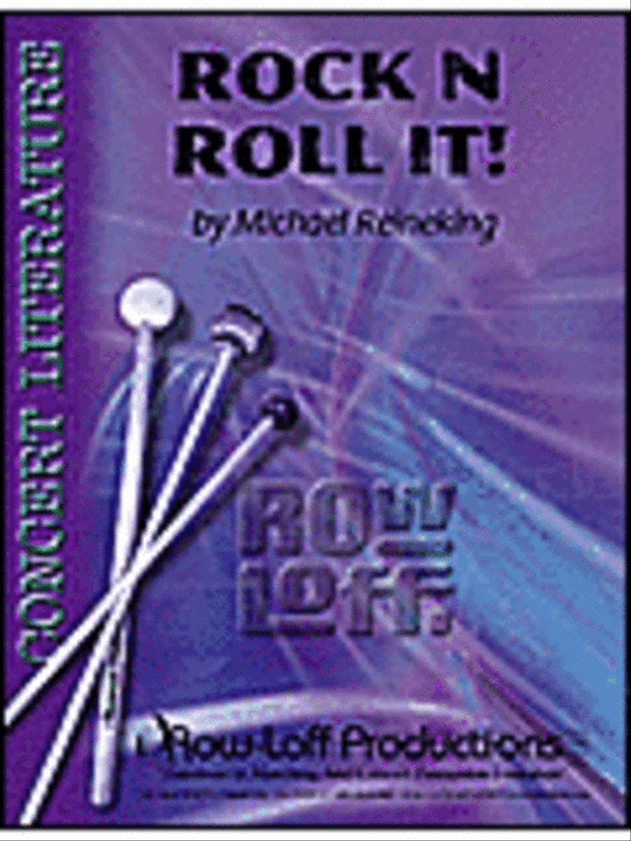 Rock N Roll It! Percussion Ensemble scores gallery preview page 1