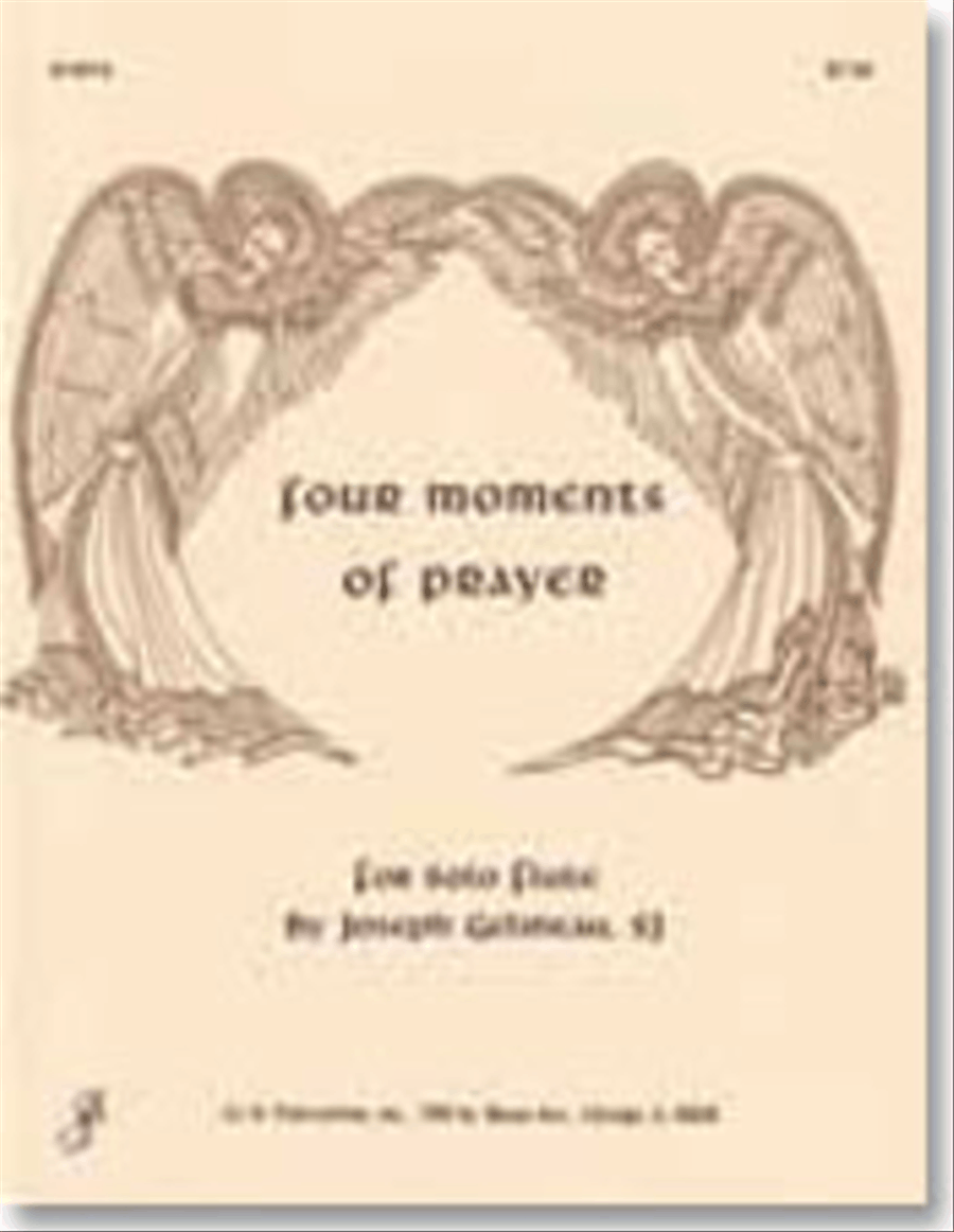 Four Moments of Prayer for Solo Flute Flute Solo scores gallery preview page 1