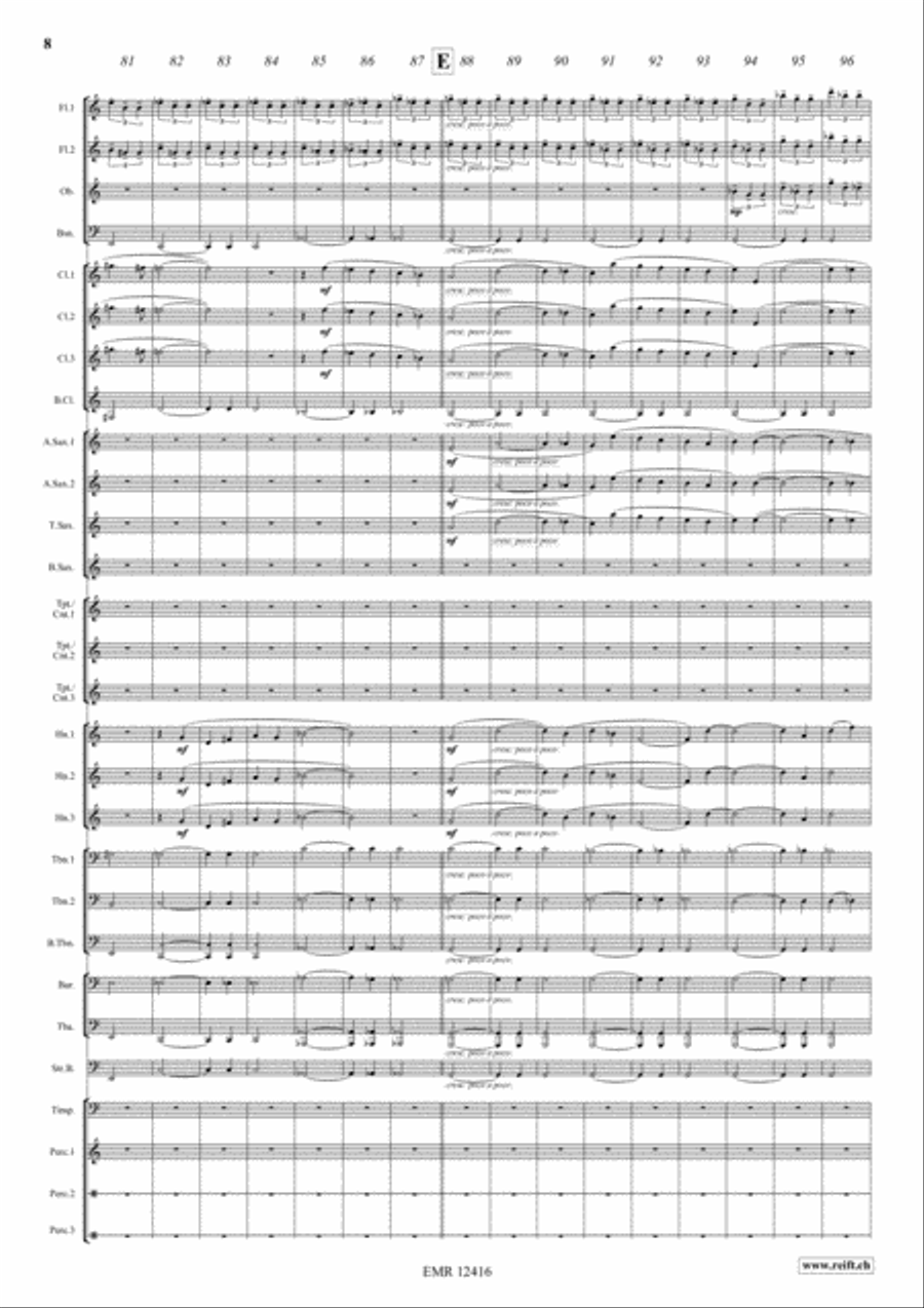 The Man Who Knew Too Much Concert Band scores gallery preview page 8