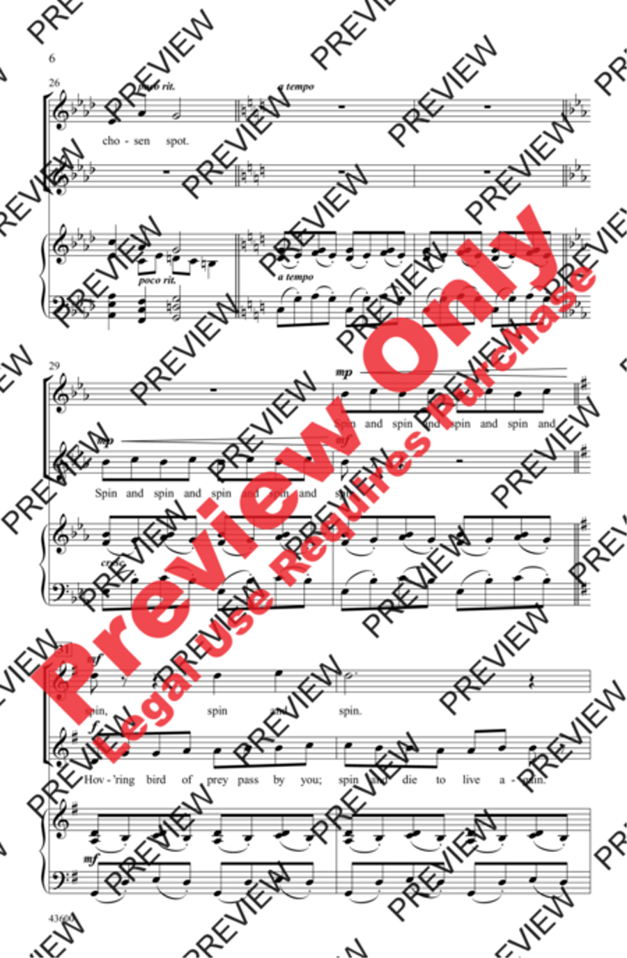 Caterpillar Caterpillar 2-Part scores gallery preview page 6