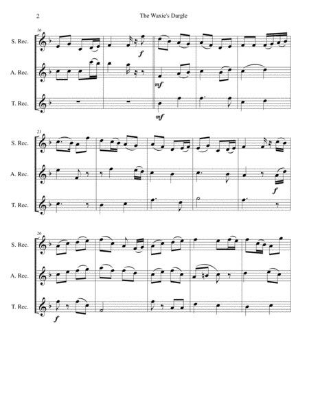 15 easy trios for recorder trio (soprano, alto, tenor) image number null