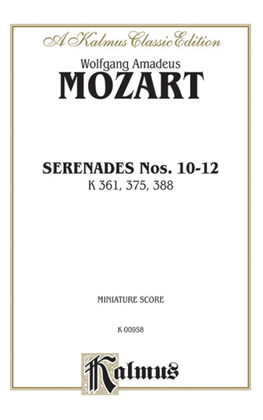 Book cover for Serenades, K. 361, 375, 388