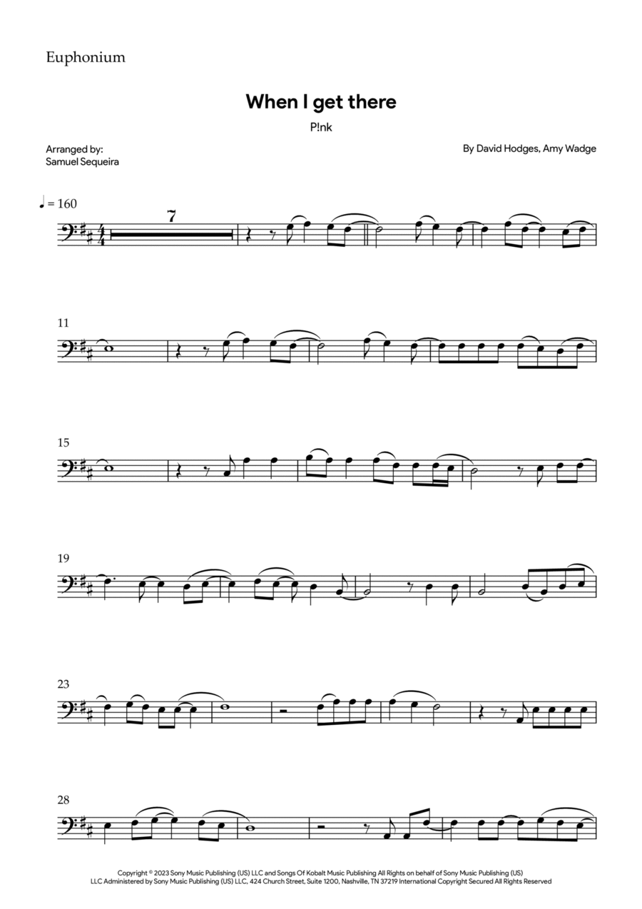 When I Get There Part scores gallery preview page 1