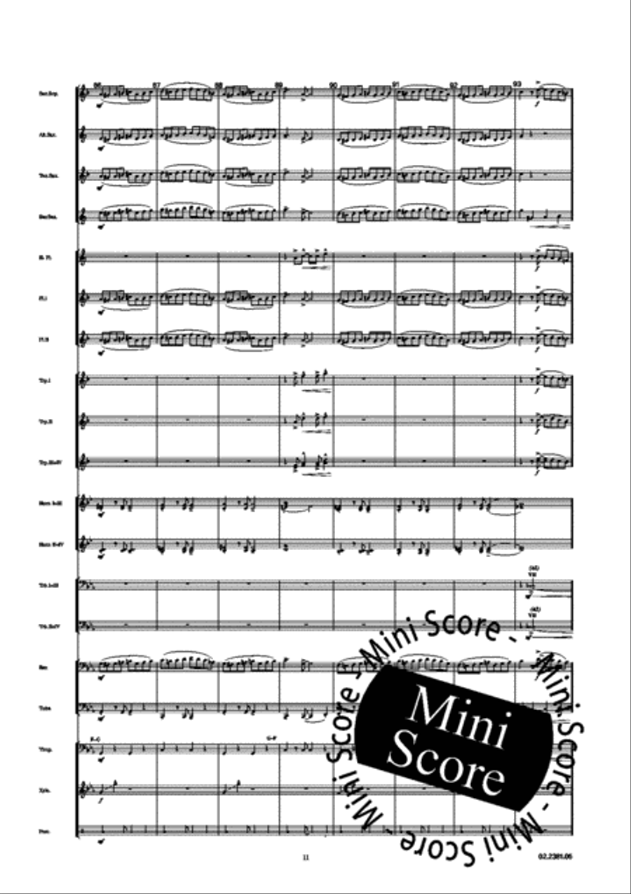 Y Ahora. . .! la Conga! Big Band scores gallery preview page 16